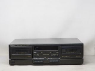 Technics Rs - Tr170 Dual Stereo Cassette Deck Player Great