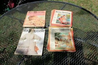 Nine 1950s Vintage Magazines Monthly Country Gentleman Better Farming