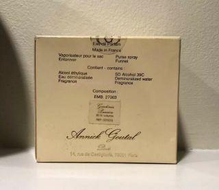 Vintage Annick Goutal Vaporisateur Le Sac Paris Perfume 15ml 1/2 Fl oz 2