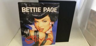 Bettie Page By Olivia Hard Cover With Slip Case And Signed By Olivia