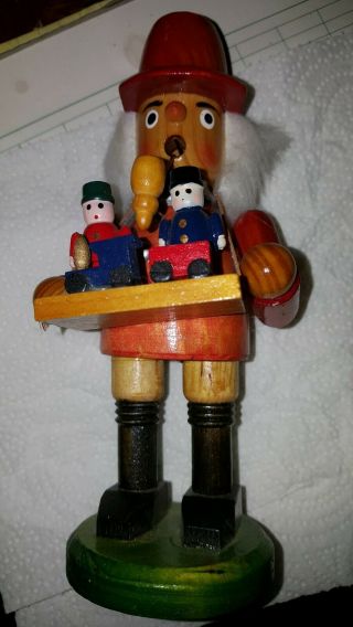 Vintage German Incense Burner Smoker Toy Seller 8 " Tall.