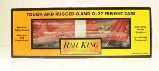 Vintage Rail King 30 - 7840 Pittsburgh Brewing Co.  Box Car By Mth Electric Trains
