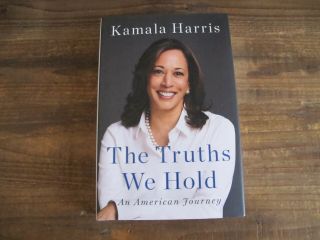 Kamala Harris Hand Signed 1st Edition & Print The Truth We Hold American Journey