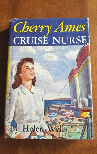 Cherry Ames Cruise Nurse Vintage Book By Helen Wells 1958