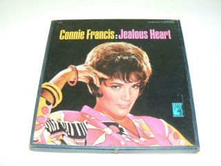Vtg Reel To Reel Music Tape Connie Francis Jealous Heart