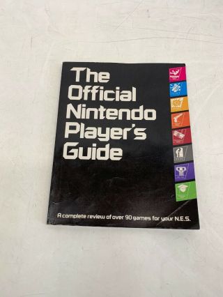The Official Nintendo Players Guide 1987 Vintage