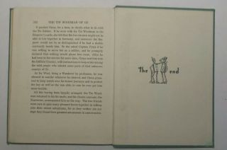 Old Book The Tin Woodman of Oz by L.  Frank Baum 1918 hardcover Illustrated 5