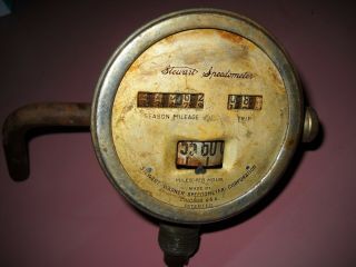 Stewart Warner Vintage Speedometer Very Old