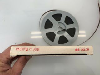 Latent Image: Vintage 8mm Adult Film: " Valerie Clark " S - 8 Color