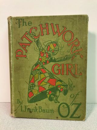 The Patchwork Girl Of Oz 1913,  L.  Frank Baum,  1st.  Ed. ,  2nd State