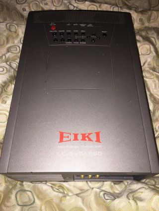 Eiki Lc - Svga860 Lcd Projector - Vintage Media Projector - Projects Up To 400”