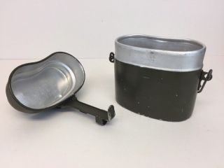 Vintage Military Metal Container Made in Poland Aluminium Army Storage 2