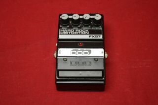 Vintage Dod Fx57 Hard Rock Distortion Guitar Effect Pedal