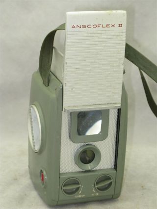 Ansco Anscoflex Ii 620 Film Twin Lens Reflex Camera (tlr) Camera
