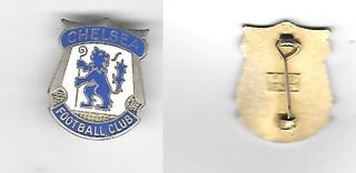 Chelsea - Vintage Football Pin Badge - P&g Sports