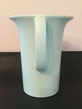 Mid century Vintage Green Pitcher SECLA POTTERY PORTUGAL 2