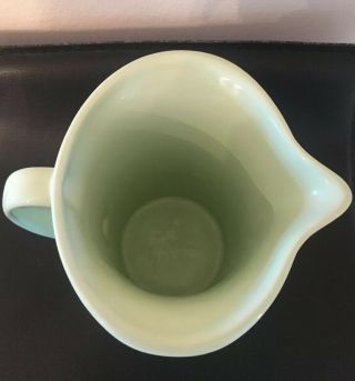Mid century Vintage Green Pitcher SECLA POTTERY PORTUGAL 3