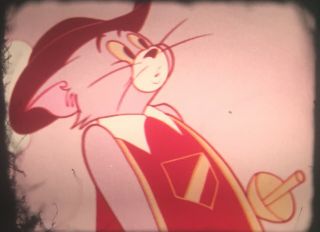 “royal Cat Nap” 16mm Animation Film 1958 Tom And Jerry Cartoon Vintage