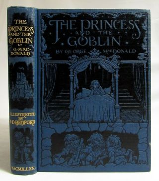 1926 The Princess And The Goblin Antique Illustrated Children 