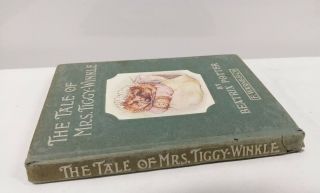 The Tale of Mrs Tiggy Winkle by Beatrix Potter Rare Edition 1905 F.  Warne & Co. 3