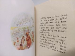 The Tale of Mrs Tiggy Winkle by Beatrix Potter Rare Edition 1905 F.  Warne & Co. 8