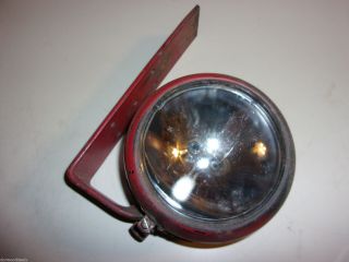 Vintage Tractor Light With Bracket 5 " Diameter - Mis994