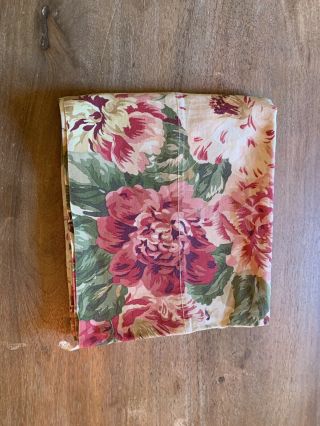 One Vintage Ralph Lauren Post Road Floral Standard Pillowcase