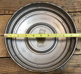 Set Of 2 Vintage Ford Dog Dish Hubcaps 9 5/8” Made In Canada FoMoCo C7DA - 1130 - D 6