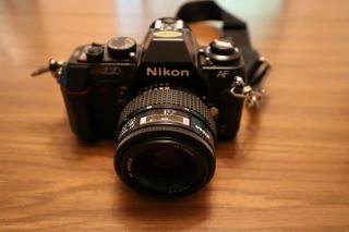 Barely Vintage Nikon N2020 AF 35mm Film,  Lens,  2B - 20 AF Speedlight 5