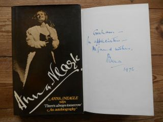 Signed Book - Anna Neagle - Autobiography " There 