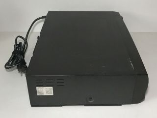 JVC HR - A52U 4 Head VCR Ultra Spec Drive Hi - Fi Video Recorder Player With Remote 5