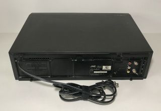 JVC HR - A52U 4 Head VCR Ultra Spec Drive Hi - Fi Video Recorder Player With Remote 6