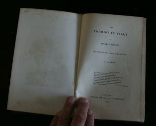 Thomas Roscoe A Tourist in Italy illustrated by Harding published 1832 3