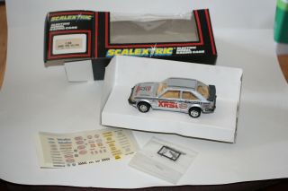 Nos Authentic Vintage Scalextric C.  308 Ford Xr3 Silver