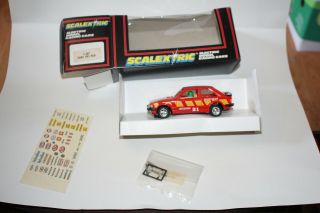 Authentic Vintage Scalextric C.  307 Ford Xr3 Red,  Box