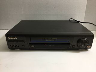Panasonic Pv - 8661 Vhs Vcr Player Recorder Vcrplus,