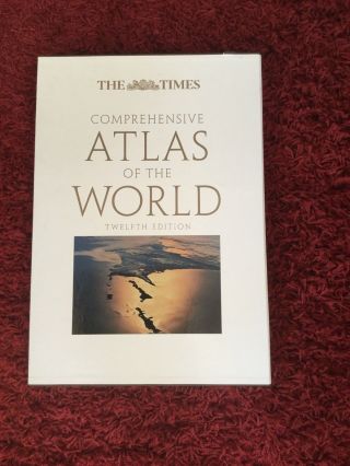 The Times Comprehensive Atlas Of The World Twelfth Edition Boxed