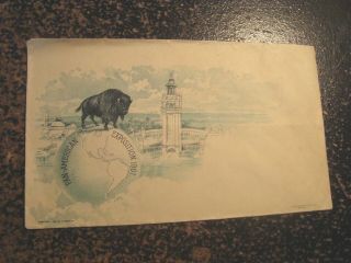 Vintage 1901 Pan - American Exposition Cache Cover
