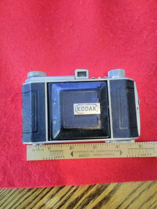 Vintage " Kodak Compur - Rapid " Camera.  With Case.