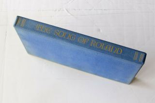 UNREAD 1938 SONG OF ROLAND Signed VALENTI ANGELO Limited Editions Club LEC 5