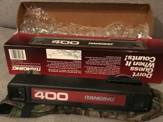 Vintage Ranging 400 Rangefinder Scope With Soft Case And Box