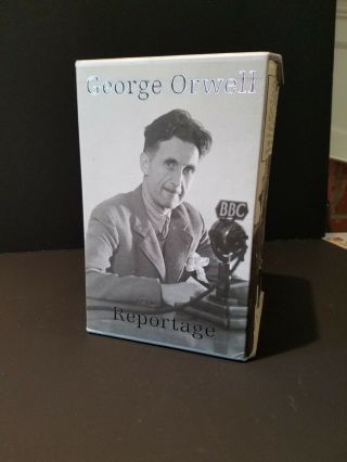 George Orwell Reportage - The Folio Society Five Volume Book Set In Slipcase