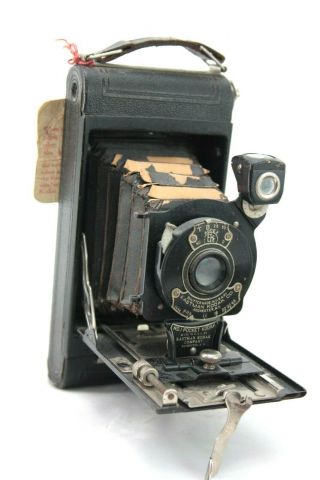 Antique Eastman No.  1 Pocket Kodak Camera,  Tag & Case