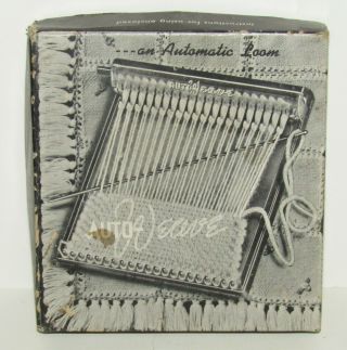 Vintage Auto - Weave An Automatic Loom Small Size Weaving Loom