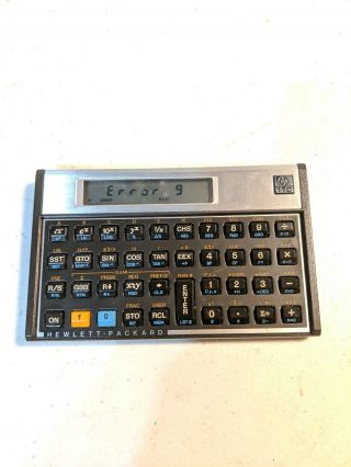 Hewlett - Packard HP - 11C Scientific Calculator Made In The USA 5