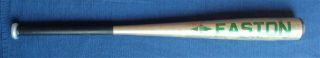 Easton Big Barrel Pro Aluminum Baseball Bat 2 5/8 " Dia.  33 " 29 Oz Vintage 1980s