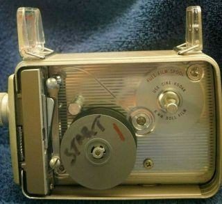 Kodak Vintage 1950 ' s Brownie 8mm Movie Camera II w/13mm f/2.  3 Lens - 0629 3