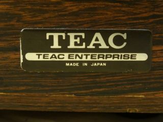 Vintage TEAC Japan 4 Drawer Cassette Tape Storage Holder Unit HOLDS 78 Quality 4