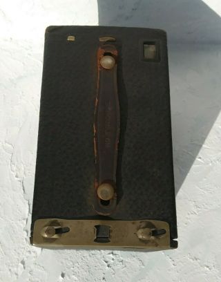 Antique Eastman Kodak Brownie No 2 - Box Camera,  for restore or parts. 2