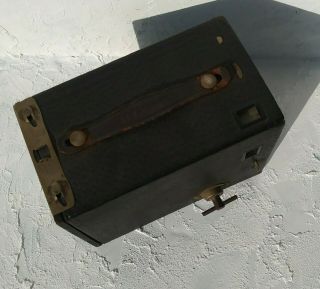 Antique Eastman Kodak Brownie No 2 - Box Camera,  for restore or parts. 3